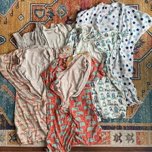 Five (5) Large 12-24mo Zipadee Zips sleepsack